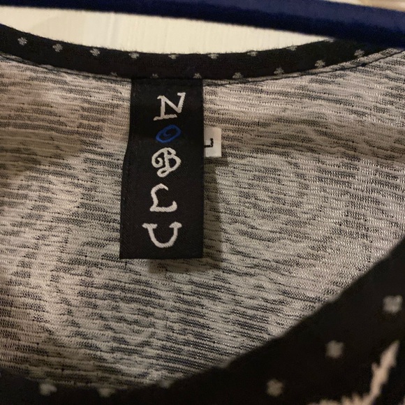 Noblu Sleeveless Printed Dress- Size L - Picture 4 of 4